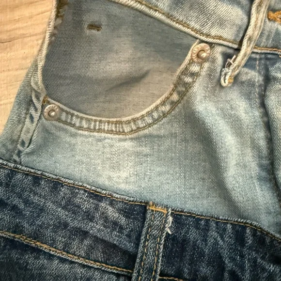 Ann Andelman Double Waist Jeans with Hip Cutouts - Picture 5 of 6